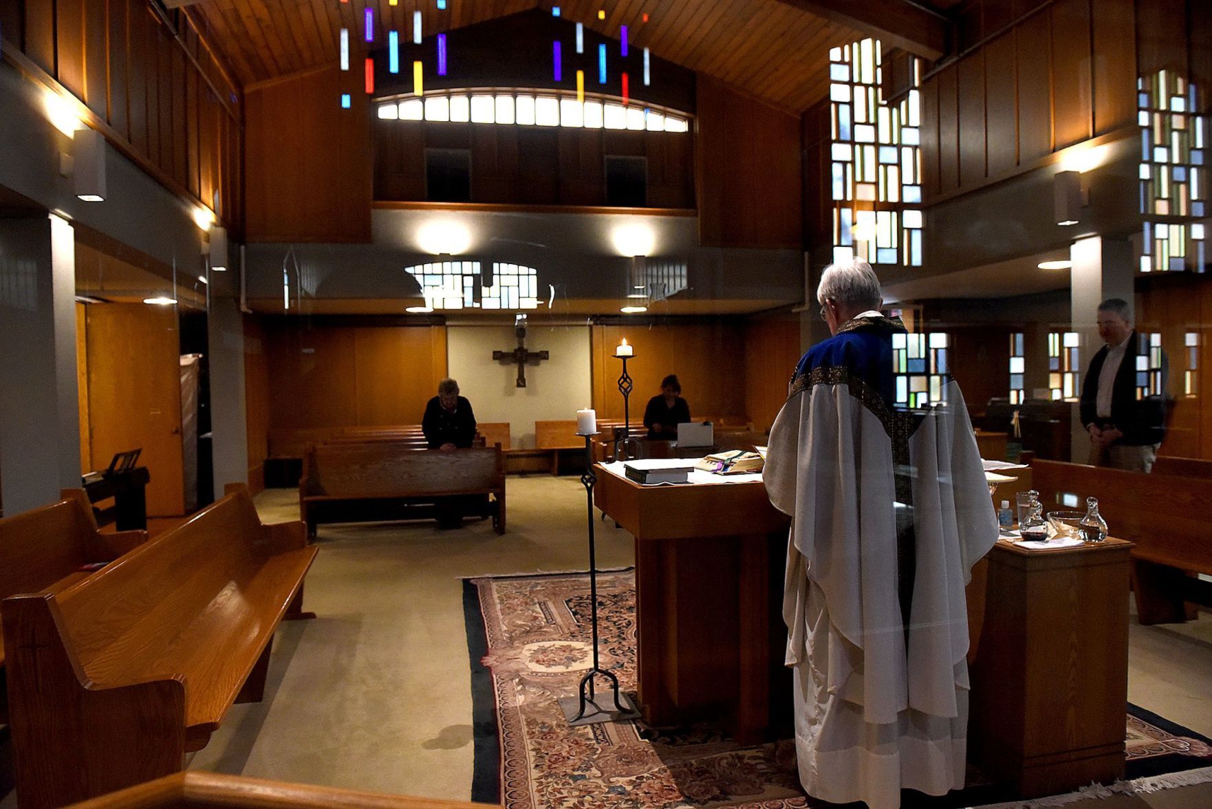 The Rev. Jerome Day at St. Raphael Parish